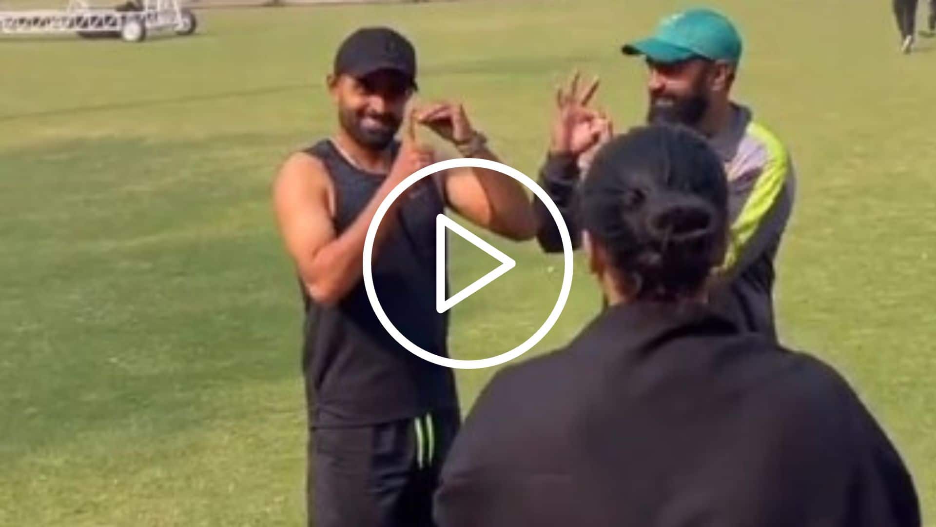[Watch] Babar Azam Shares Heartwarming Moment With Pakistan Deaf Captain